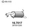 HYUNDAI 287301C200 End Silencer